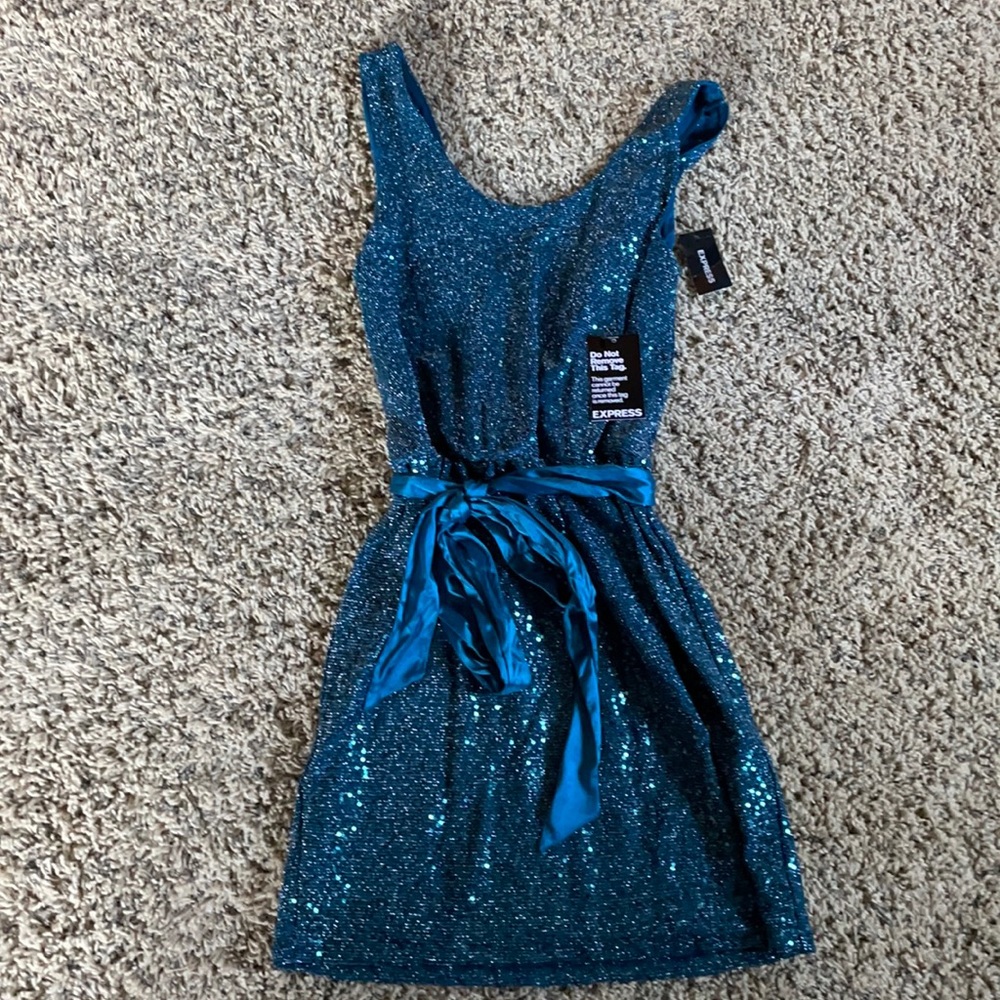NWT Express mini sequin party cocktail dress